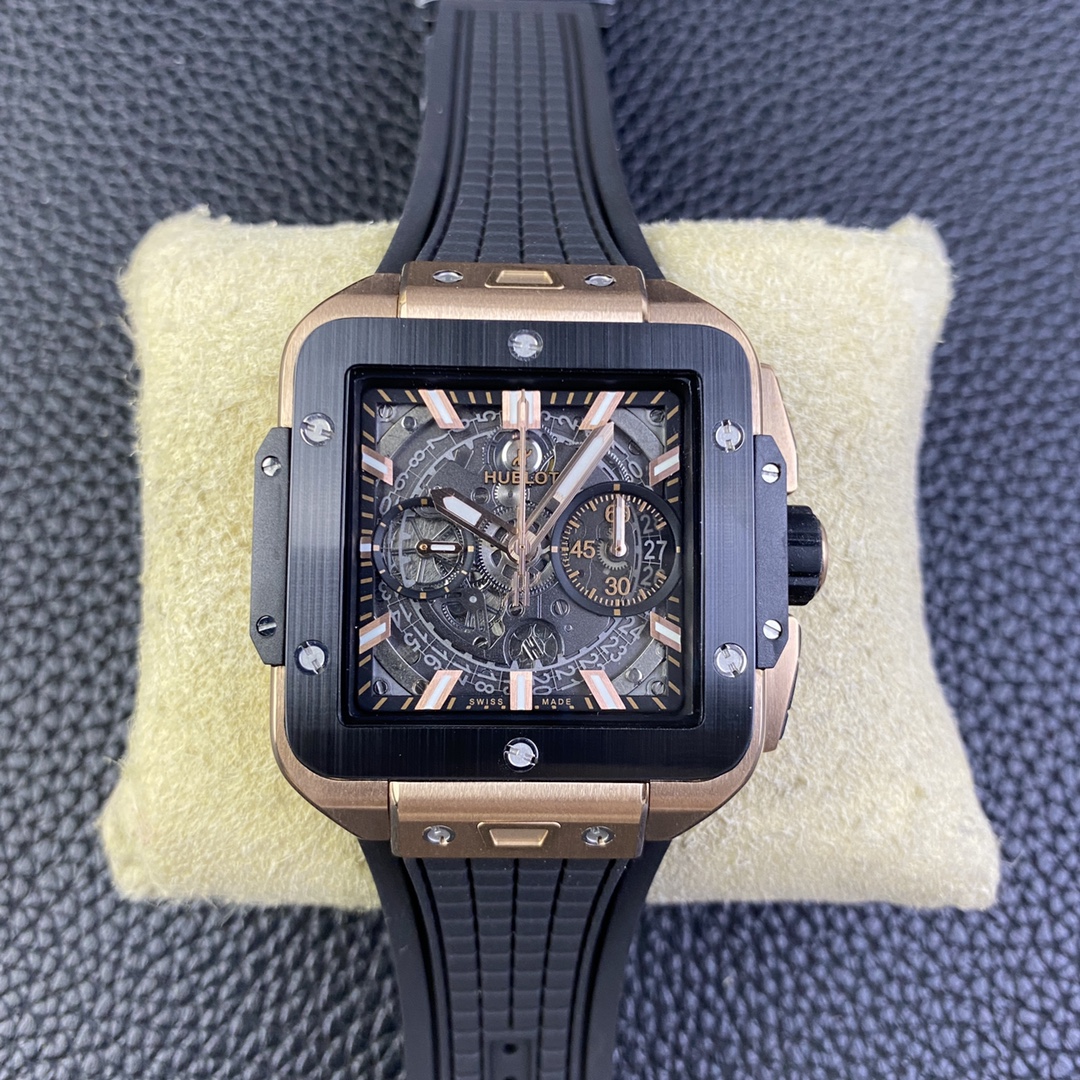 【Super Clone】Hublot Square Bang 821.OM.0180.RX 42 mm