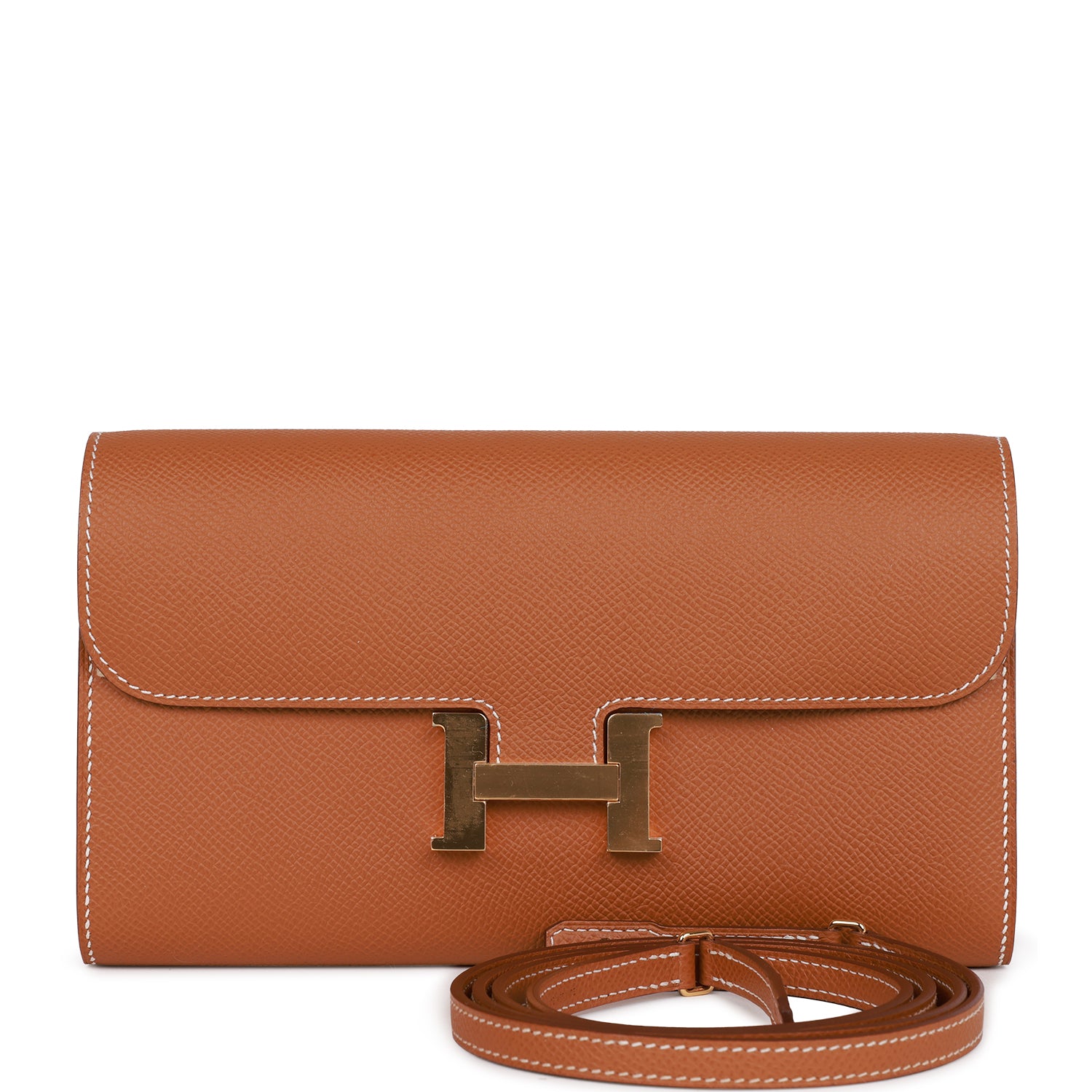 Constance Wallet To Go Gold Epsom Gold Hardware
