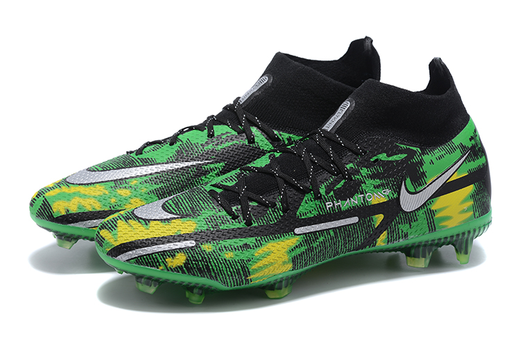 Phantom GT2 high-top Shock Wave series waterproof all-knit FG football shoes Nike Phantom GT2 Dynamic Fit Elite FG
