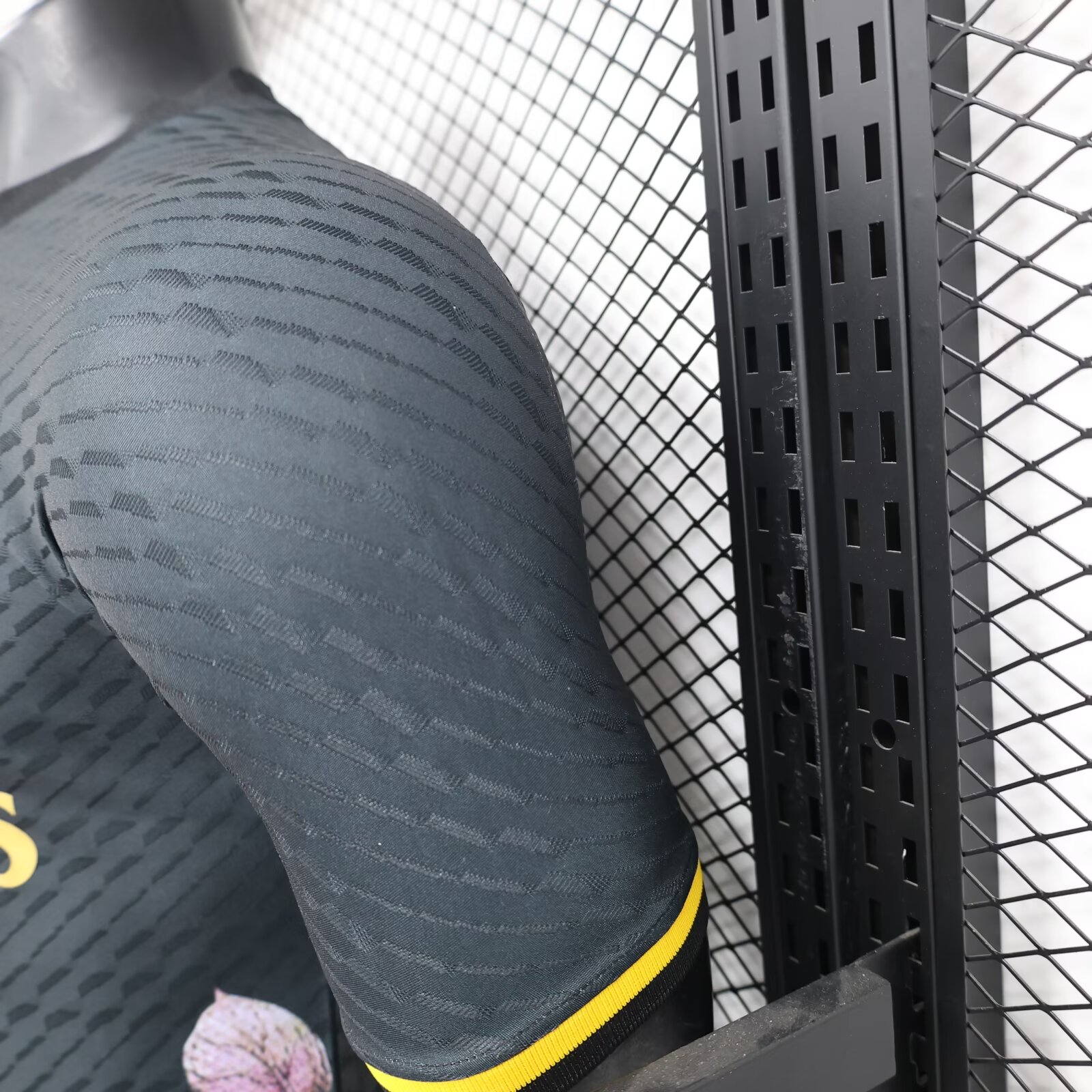 2024/25 Real Madrid Y3 Black and Gold Player Shirt