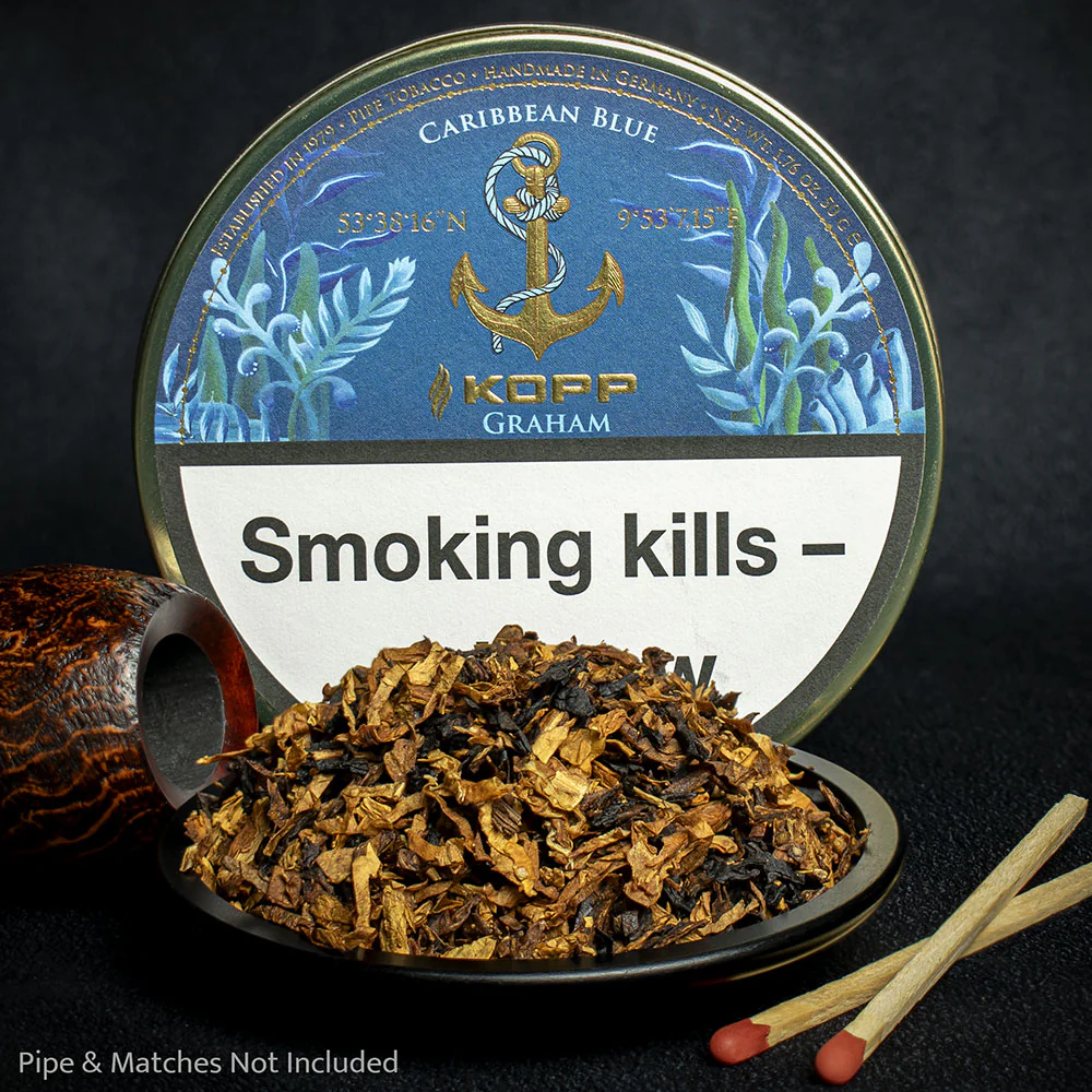 Kopp Caribbean Blue Graham Pipe Tobacco - 10g Sample