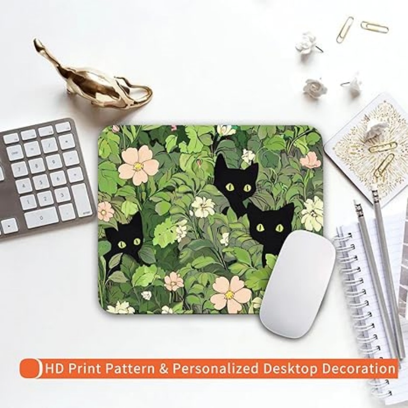 PADARTISAN Square Mouse Pad, Personalized Premium-Textured Custom Mouse Mat Design