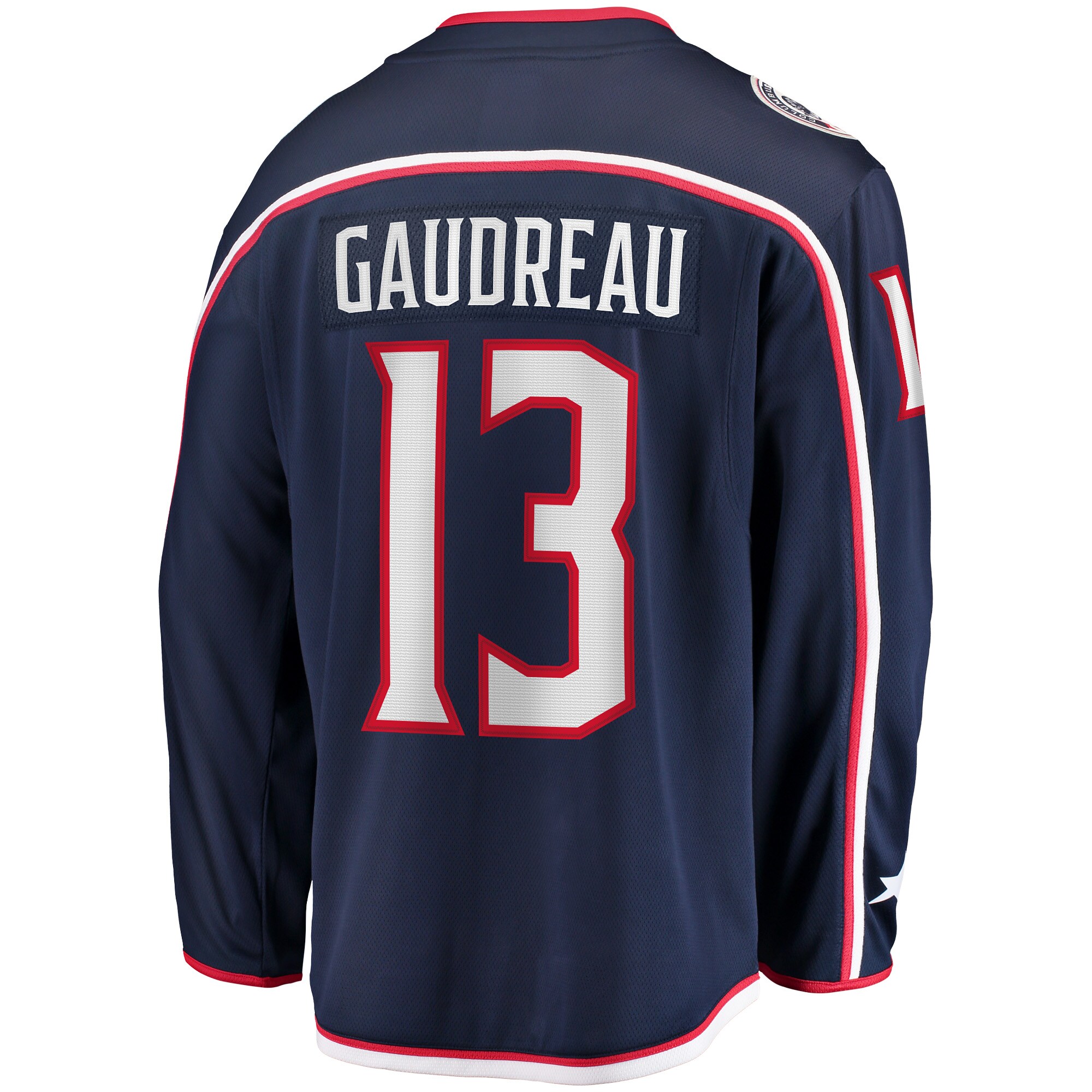 Johnny Gaudreau Columbus Blue Jackets Fanatics Breakaway   Jersey – Navy