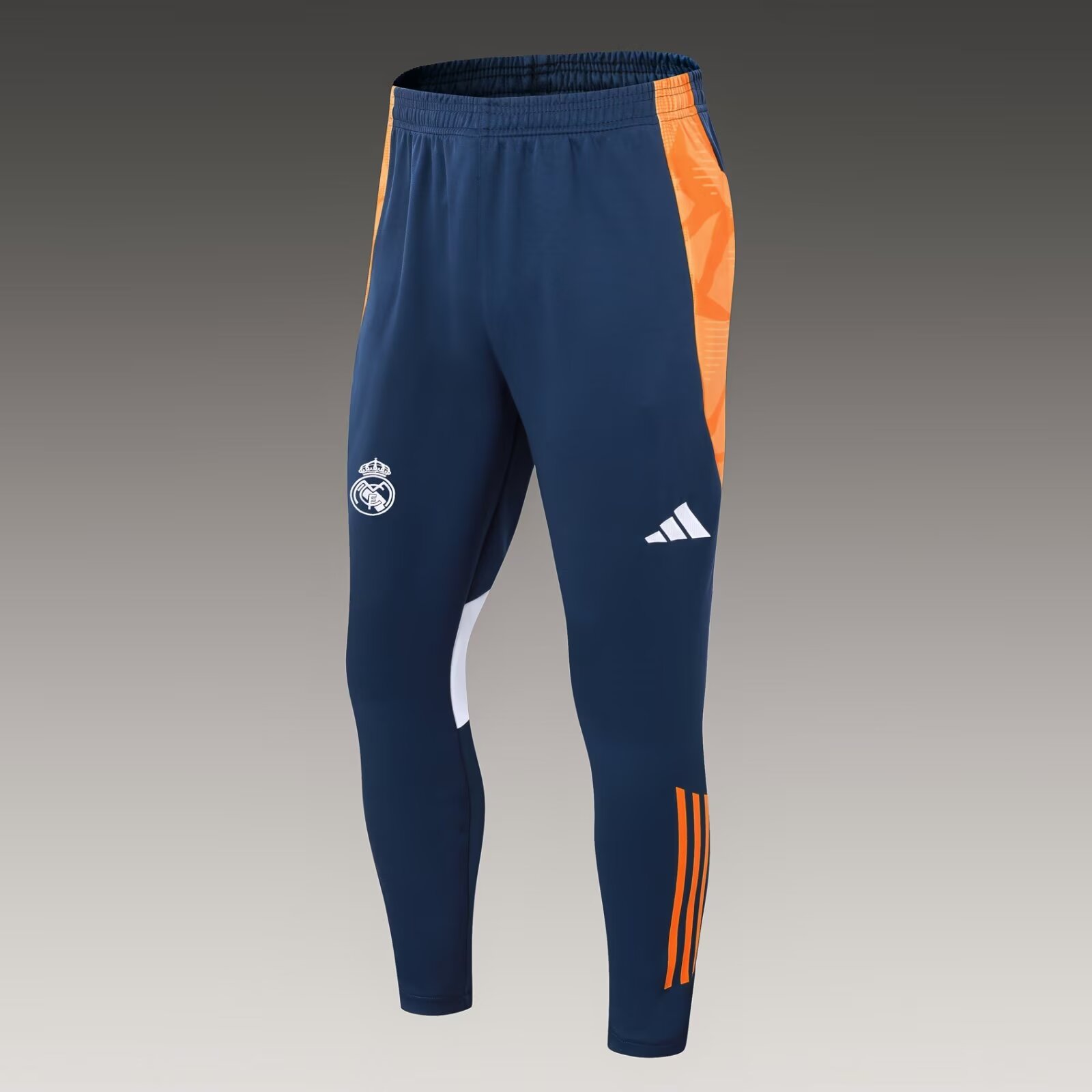 2024/2025 Real Madrid Half-Pull Training Suit Royal Blue-White Football Shirt 1:1 Thai Quality