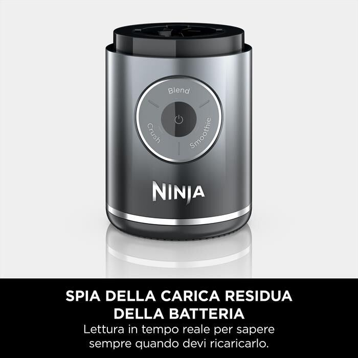 NINJA - FRULLATORE PORTATILE BLAST MAX-Grigio