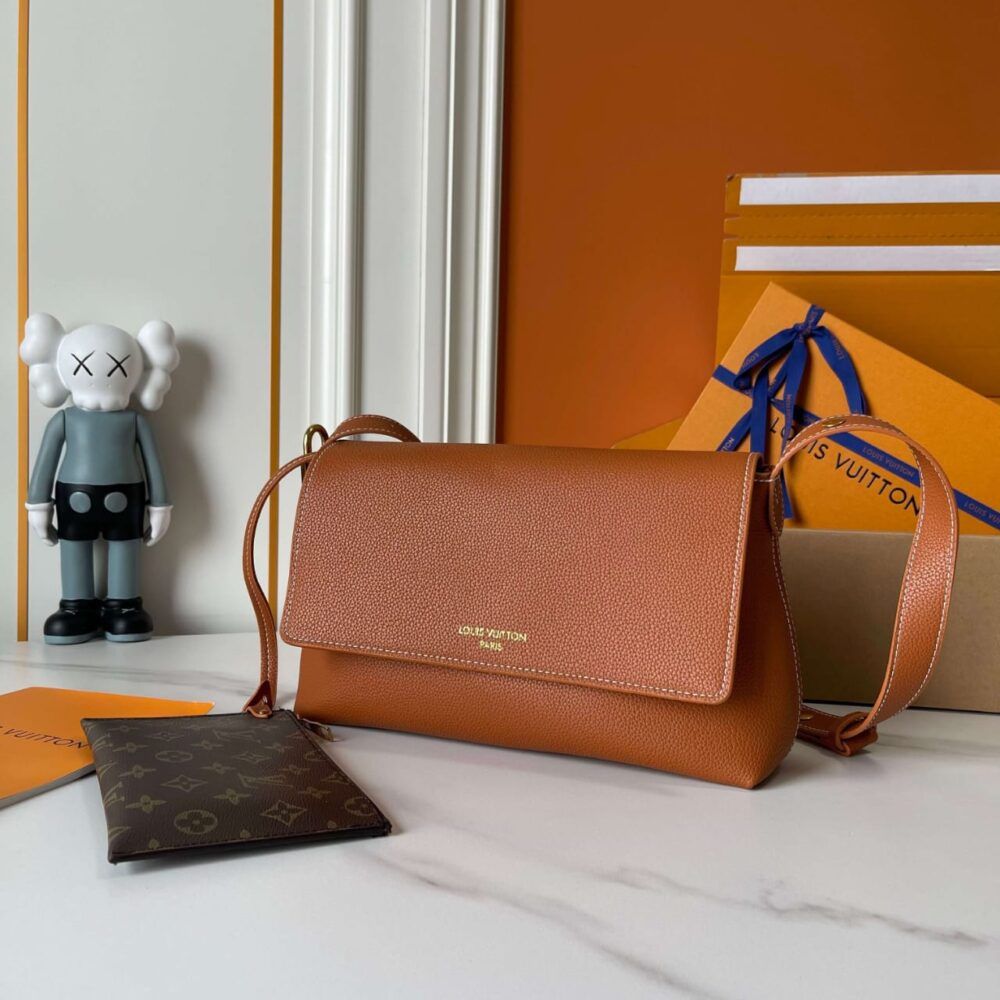Louis Vuitton Low Key Messenger Brown 11.8 Inches M13151