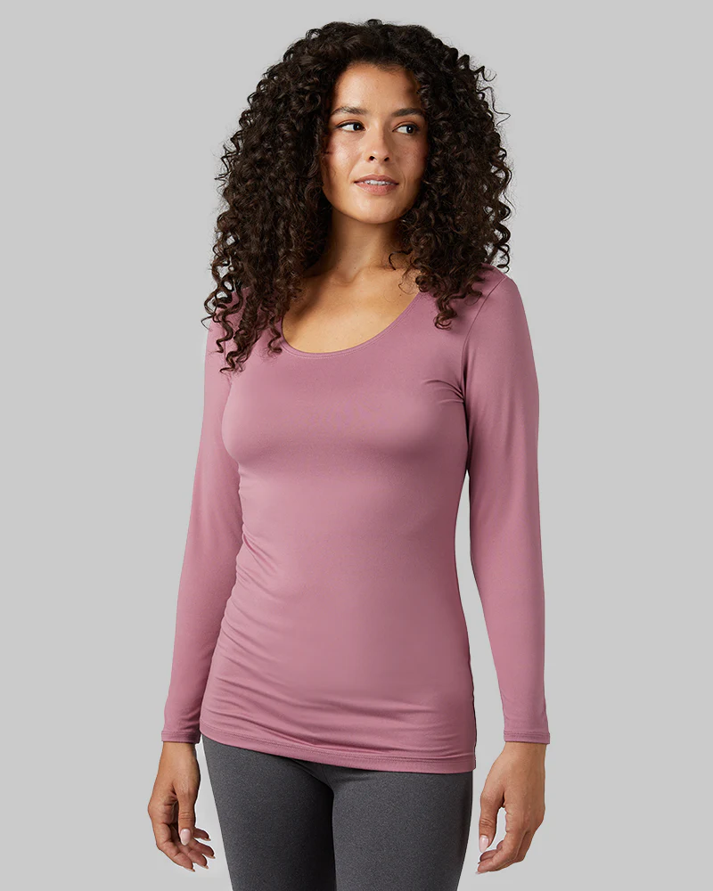 WOMEN'S LIGHTWEIGHT BASELAYER SCOOP TOP