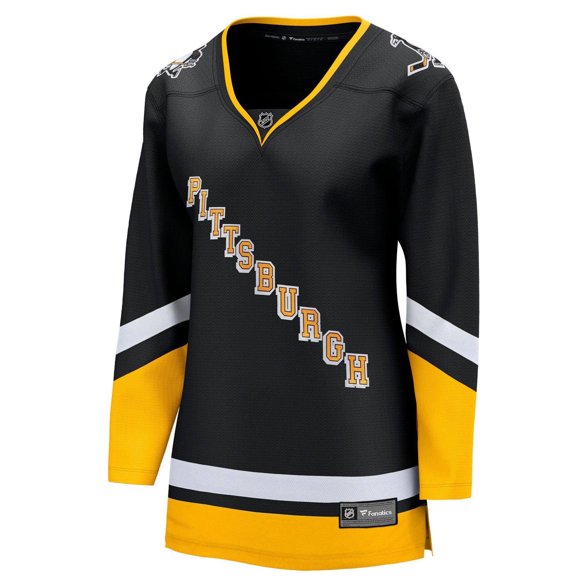 Pittsburgh Penguins Fanatics Women’s Alternate Premier Breakaway Jersey – Black