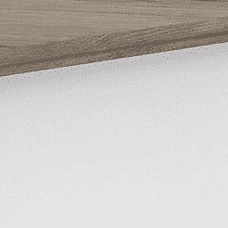 Bush Furniture Key West 2 Drawer Lateral File Cabinet in Pure White Oak