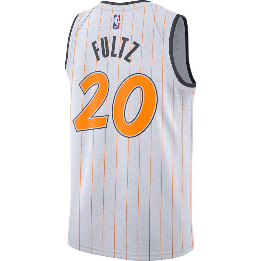 Men's Orlando Magic Markelle Fultz  White 2020/21 Swingman  Jersey - City Edition