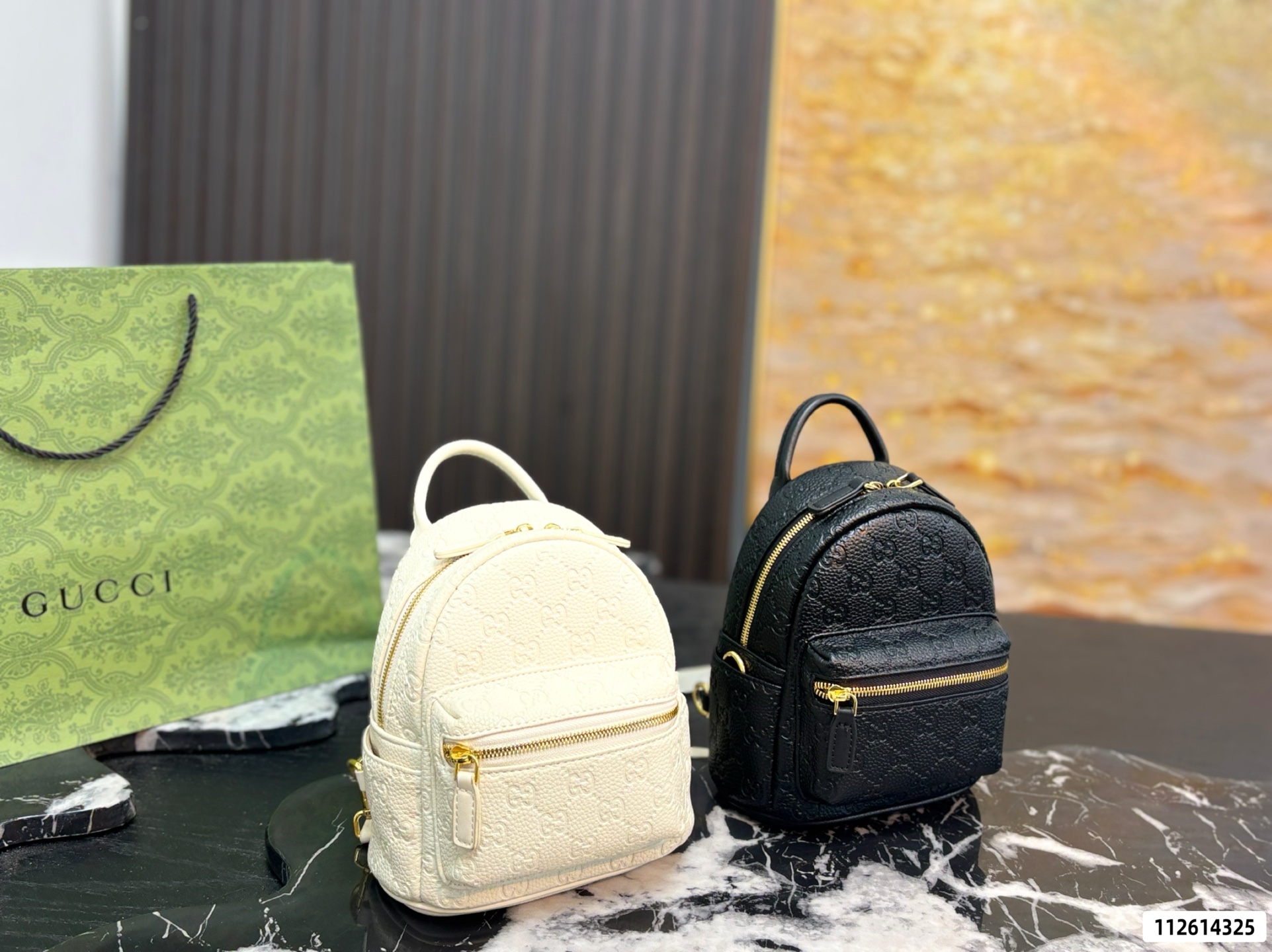Gucci GG Monogram Backpack