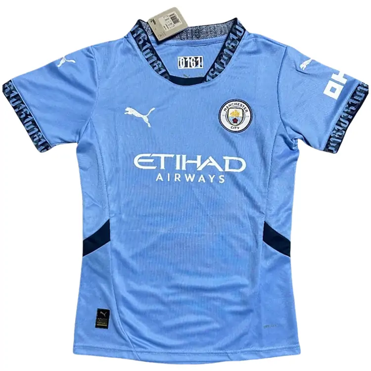 2024/25 Manchester City Home Women's Shirt Jersey - Fans Edition
