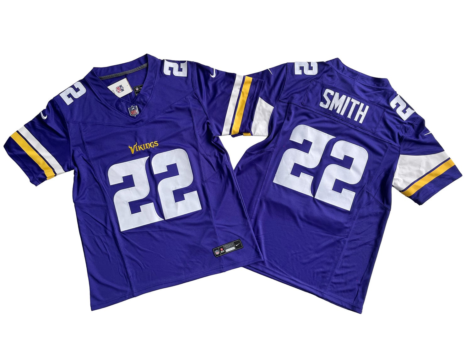 Minnesota Vikings 22# Harrison Smith Nike Vapor F.U.S.E. Limited Jersey