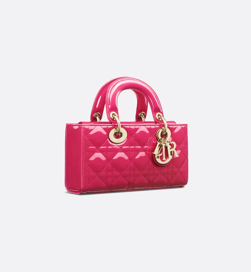 Small Lady D-Joy Bag HandBags- patent leather
