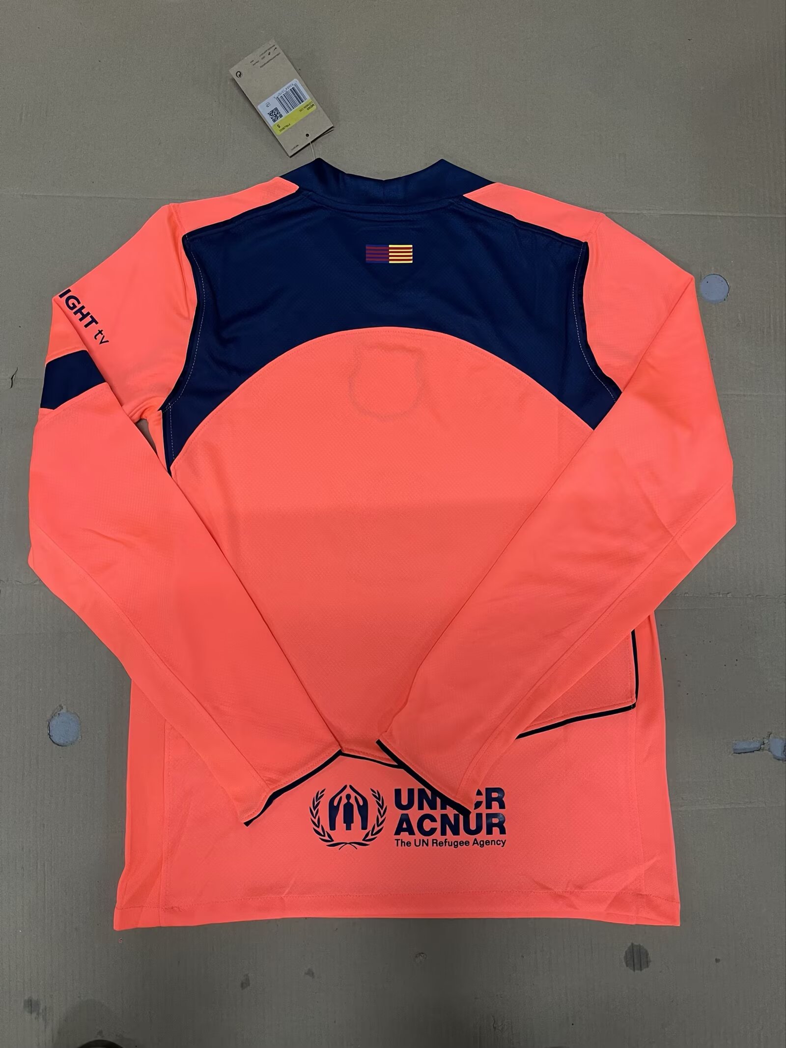 2025-26 Barcelona Second Away Long-Sleeve Jersey, 1:1 Thai Version Quality - Fans Edition