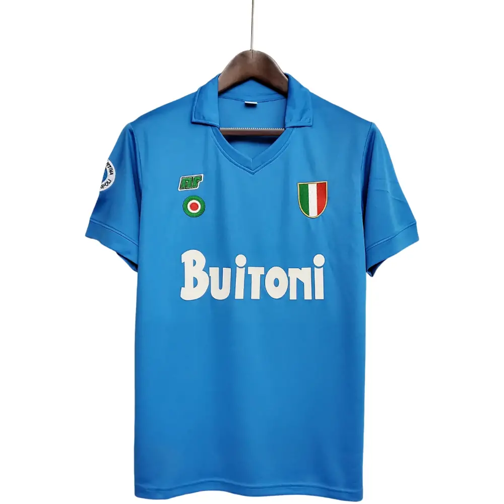 1987/88 Napoli Home Retro Shirt - Fans Edition