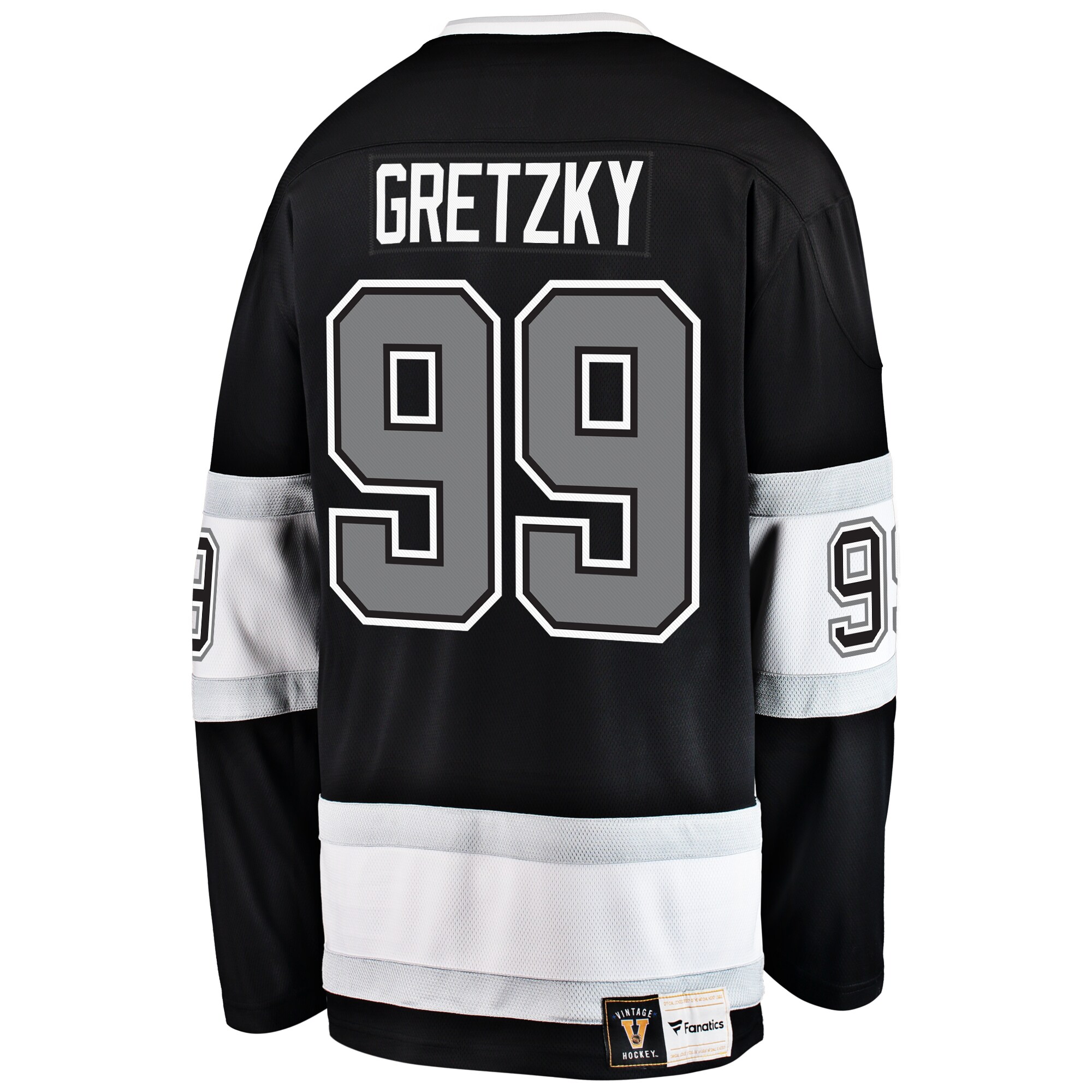 Wayne Gretzky Los Angeles Kings Fanatics Premier Breakaway Retired   Jersey – Black