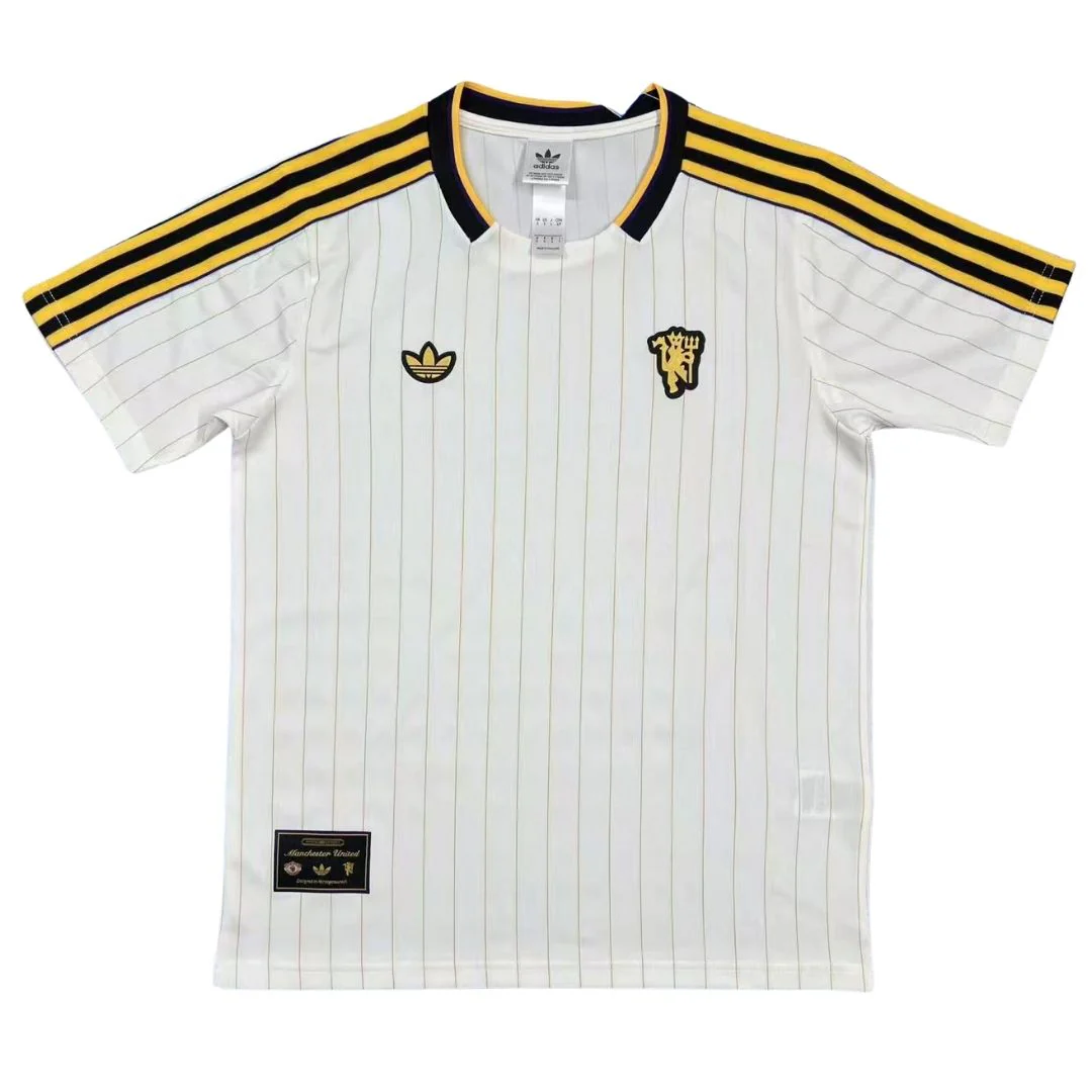 Manchester United Terrace Icon Shirt 2025/26 White