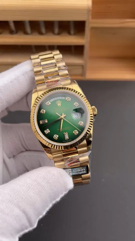 Rolex Day-Date Smoked Green 36mm