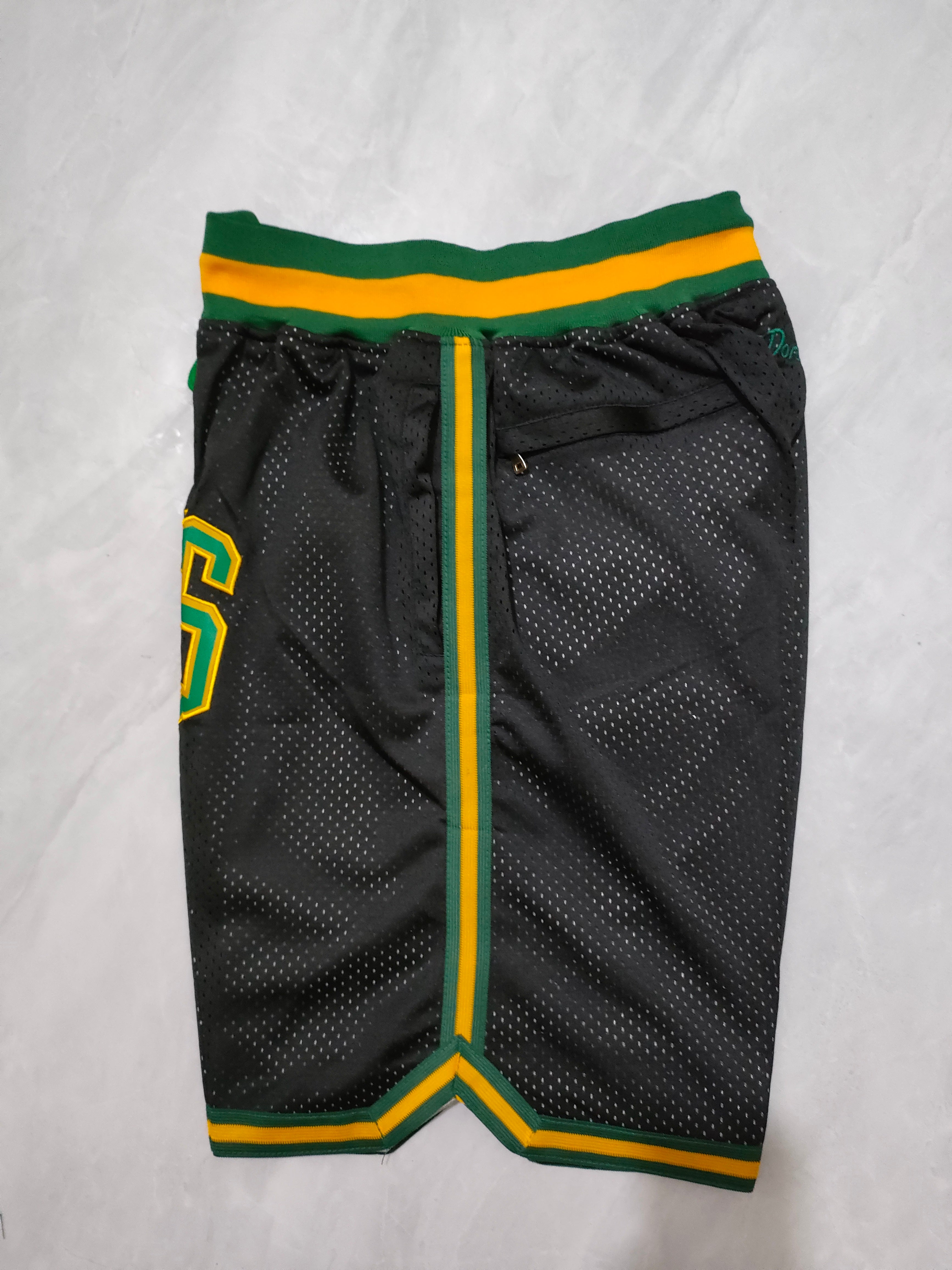 Boston Celtics black pocket pants