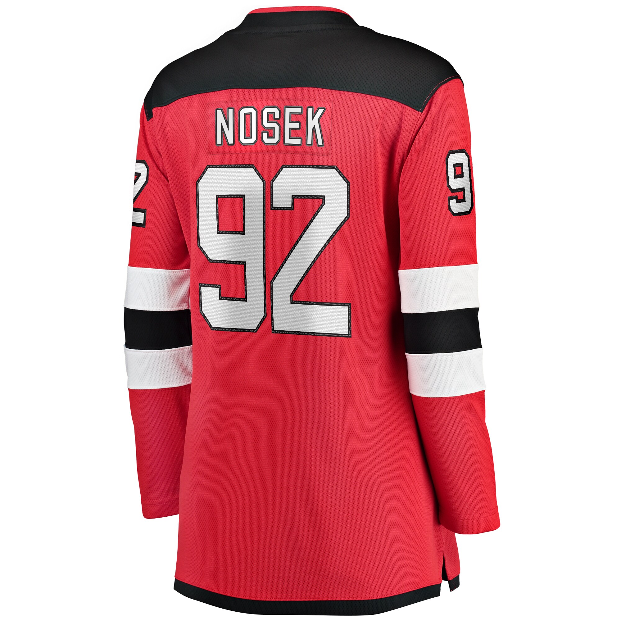 Tomas Nosek New Jersey Devils Fanatics Women’s Home Breakaway   Jersey – Red