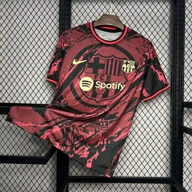 2024/2025 Barcelona Special Edition Red Football Shirt 1:1 Thai Quality