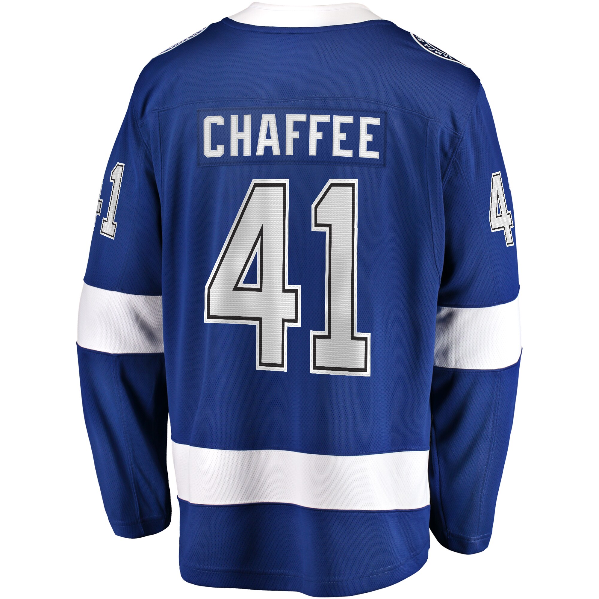 Mitchell Chaffee Tampa Bay Lightning Fanatics Home Premier Breakaway   Jersey – Blue