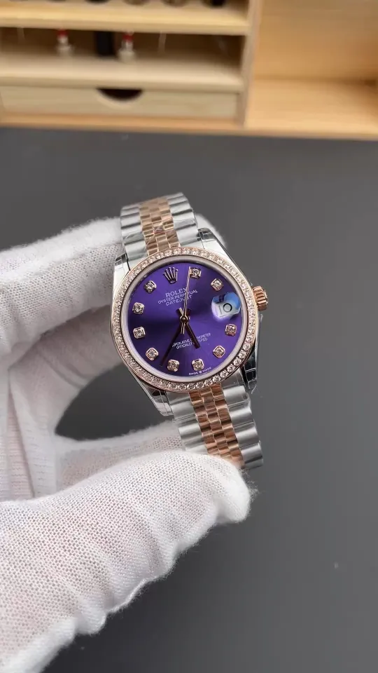 Rolex Datejust Rose Gold Ladies 31mm