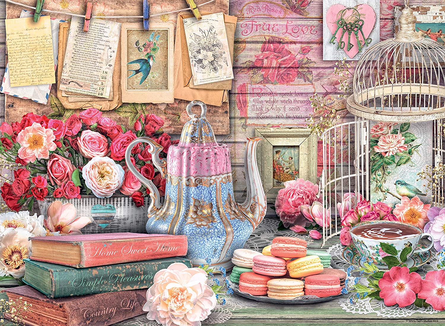 Vintage Tea Party – 500 Piece Jigsaw Puzzle (Ravensburger)