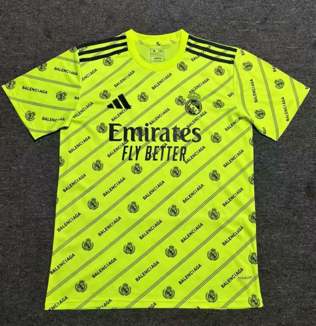 2025/2026 Real Madrid Joint Green Football Shirt 1:1 Thai Quality
