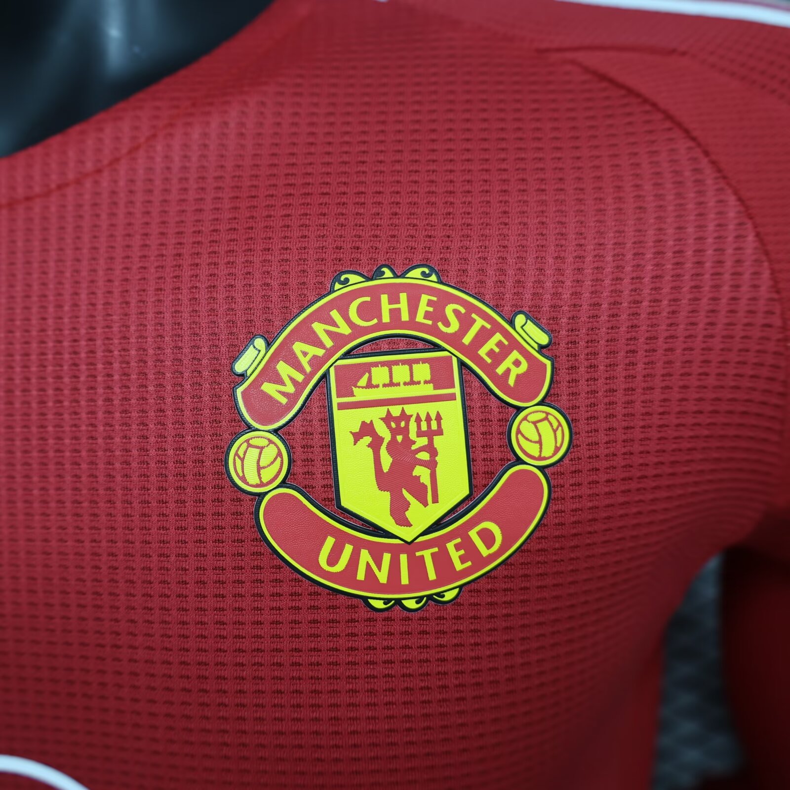 2024/25 Manchester United Home Long Sleeve Shirt - Player Version