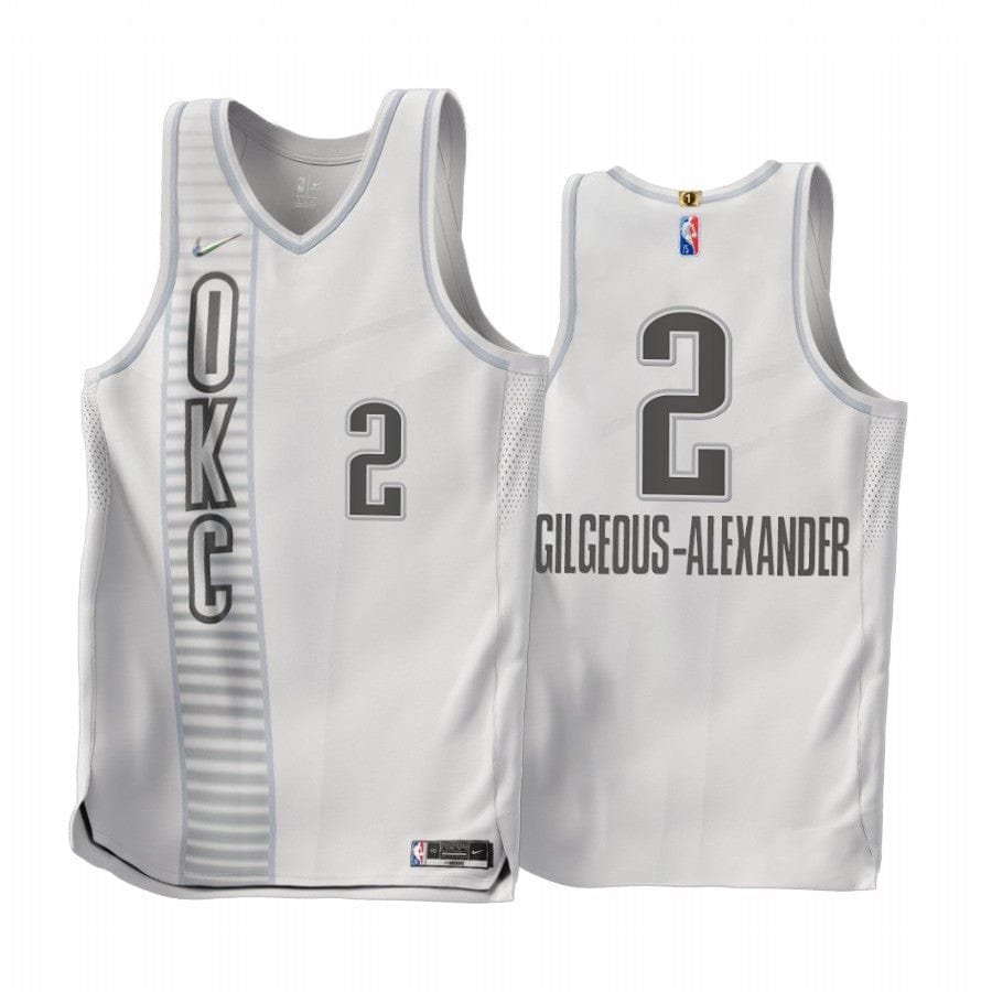 Shai Gilgeous-Alexander Oklahoma City Thunder 2021-22 City Edition Jersey