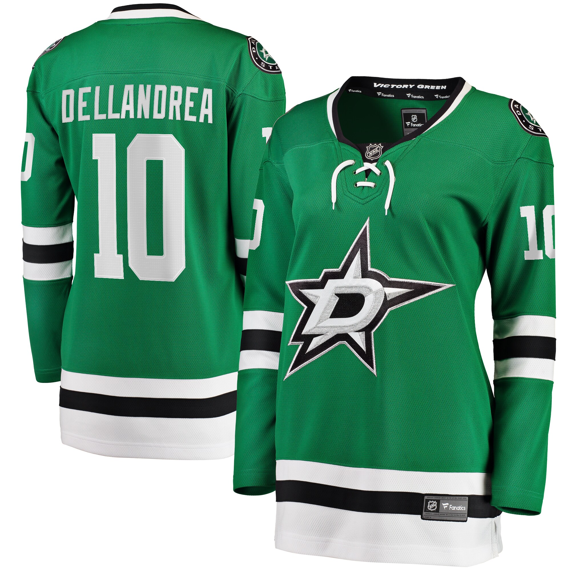 Ty Dellandrea Dallas Stars Fanatics Women’s Home Breakaway   Jersey – Kelly Green