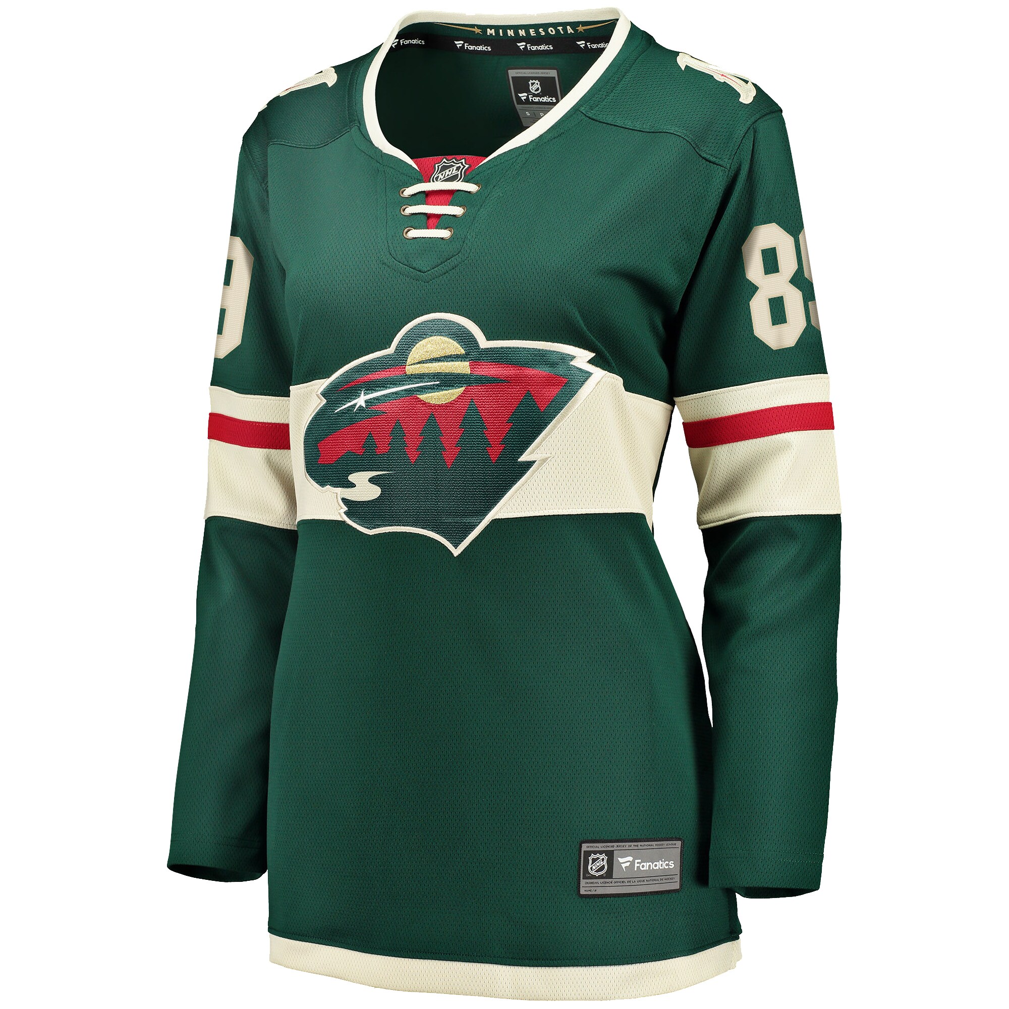 Frederick Gaudreau Minnesota Wild Fanatics Women’s Home Breakaway   Jersey – Green