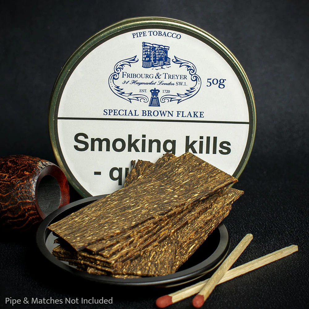 Fribourg & Treyer Special Brown Flake Pipe Tobacco - 50g Tin