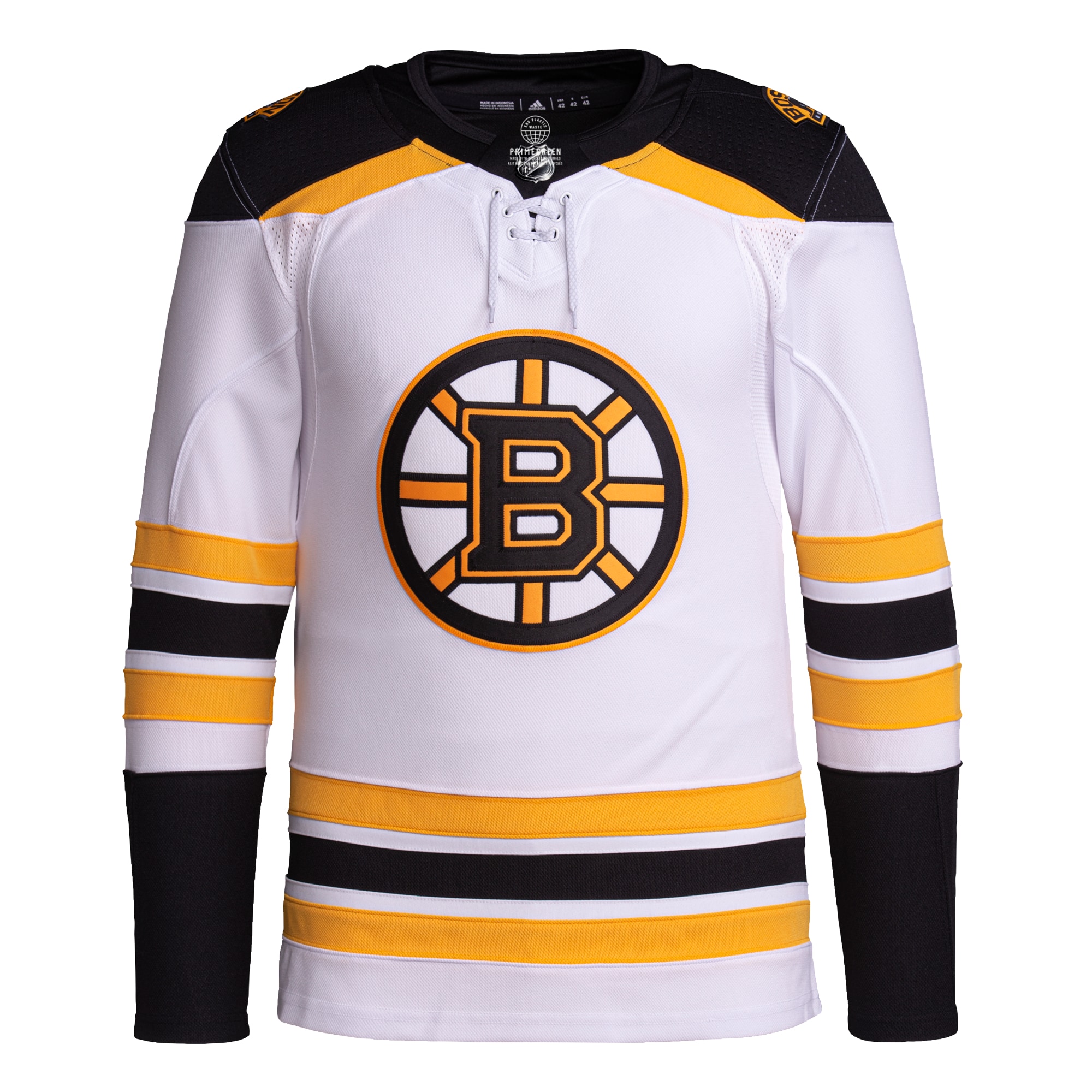Boston Bruins  Men’s Away Primegreen  Jersey – White
