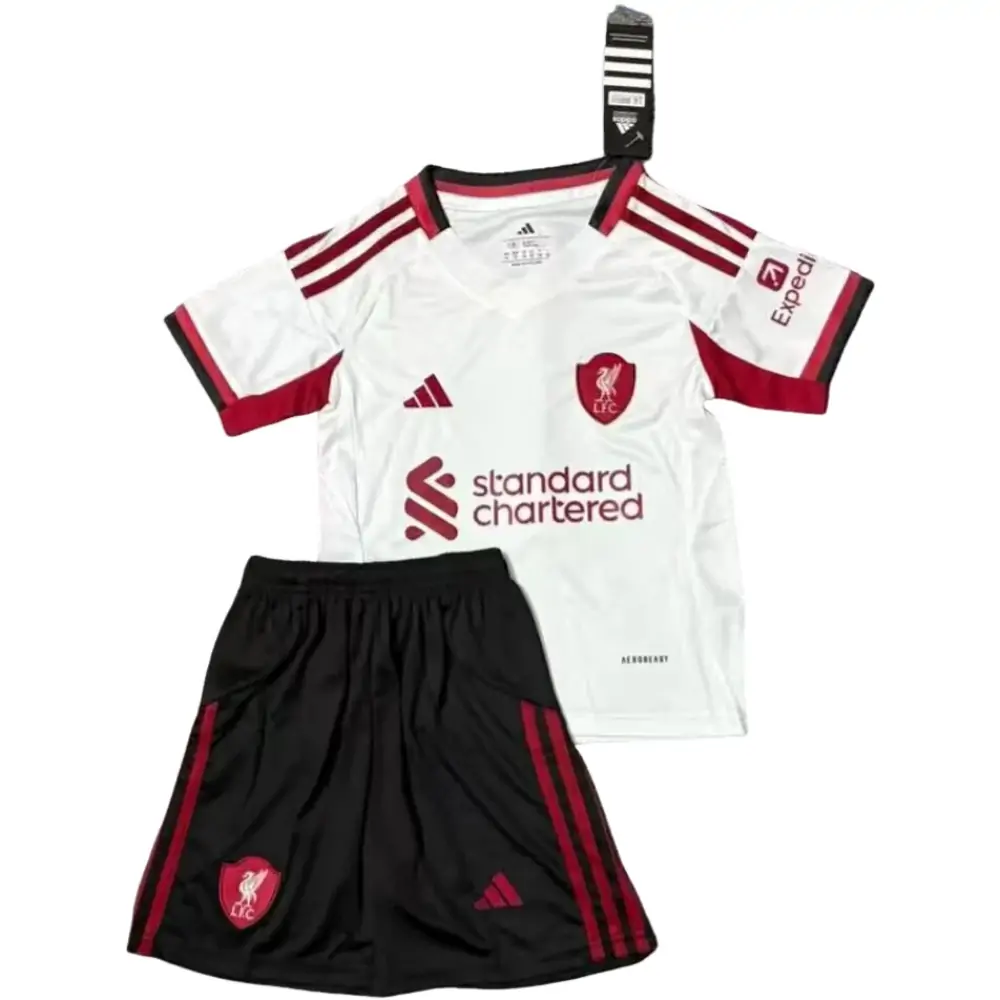 25-26 Liverpool Away Shirt - Kids