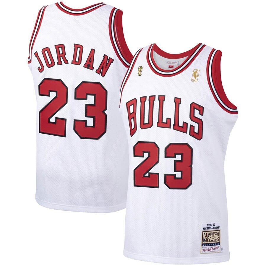 Michael Jordan Chicago Bulls Trophy Throwback Jersey