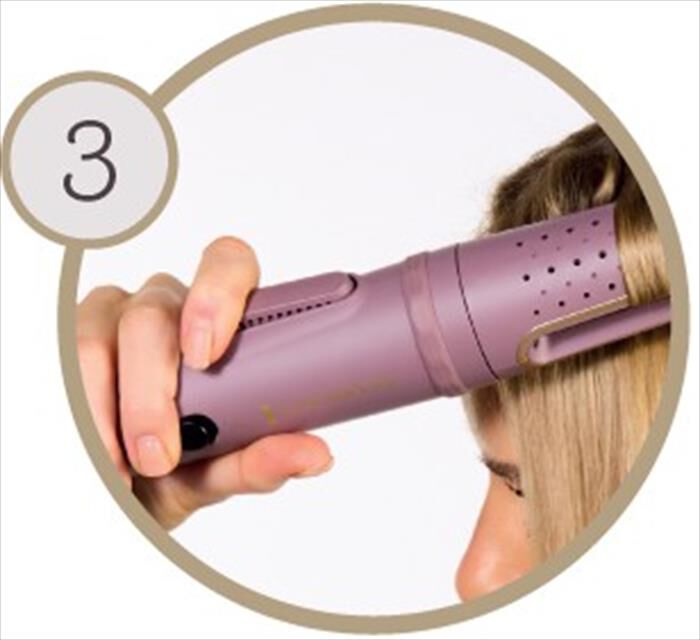 REMINGTON - Ferro Arricciacapelli Rotante AIRVive CI8930-rosa malva