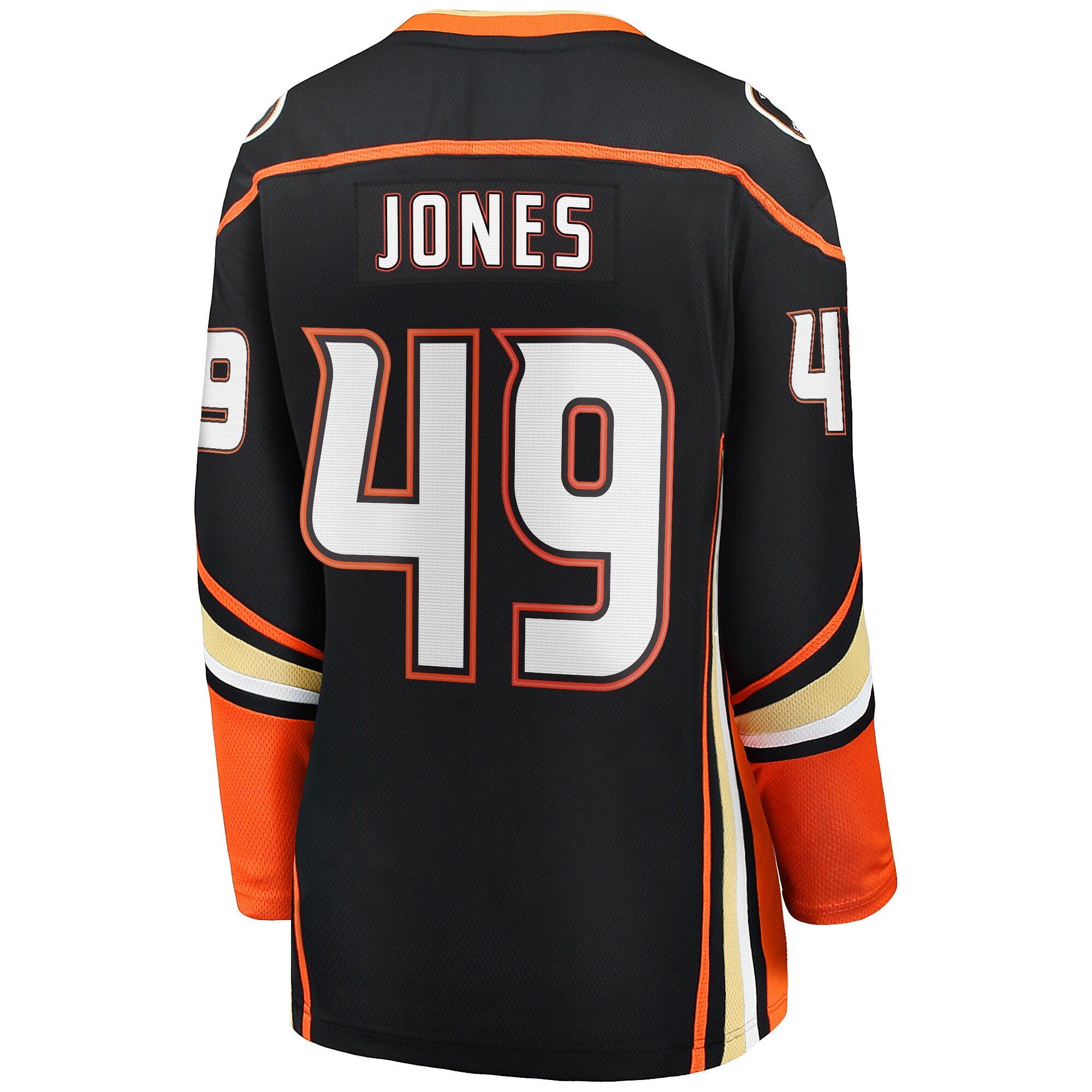 Max Jones Anaheim Ducks Fanatics Women’s Home Breakaway  Jersey – Black
