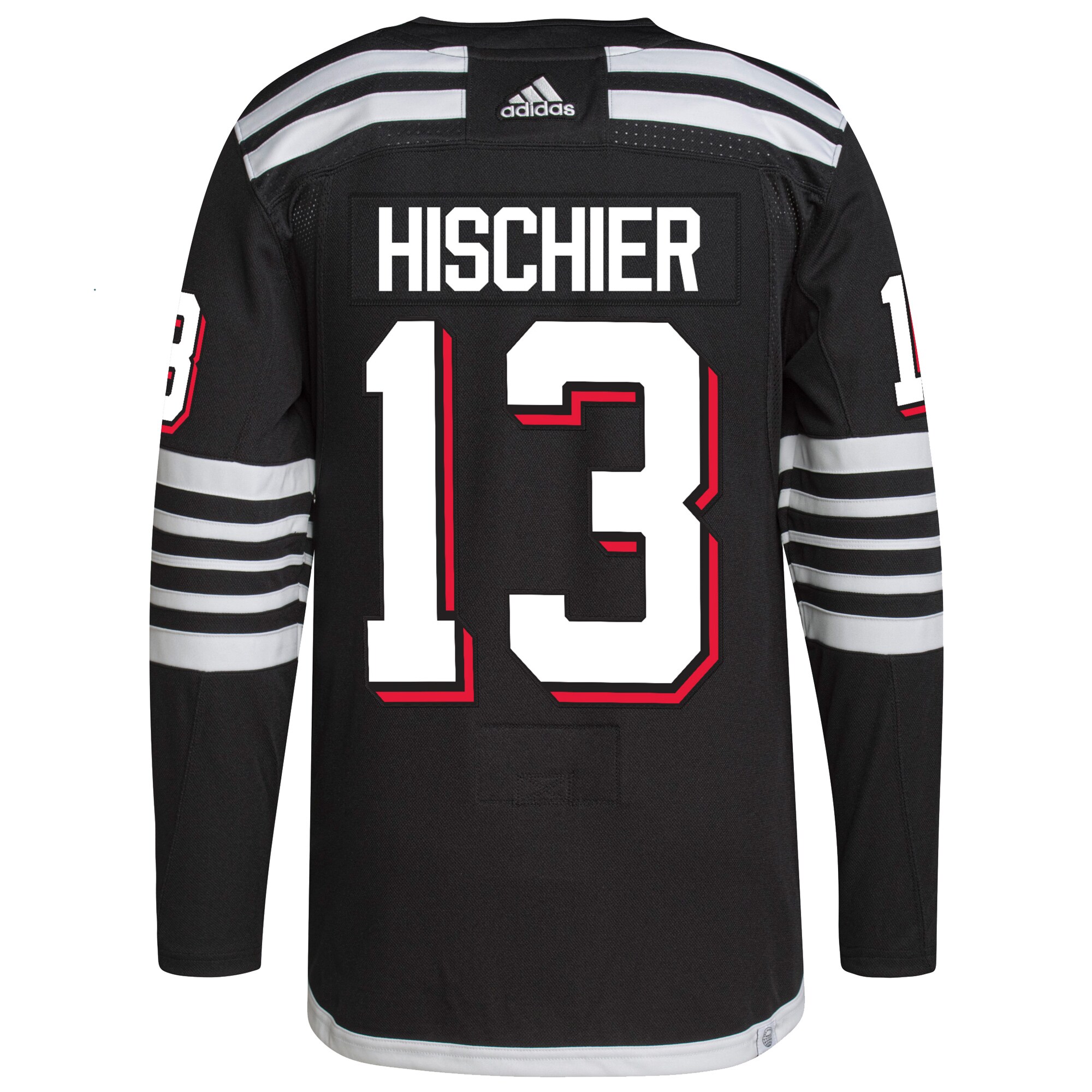 Nico Hischier New Jersey Devils  Alternate Primegreen    Jersey – Black