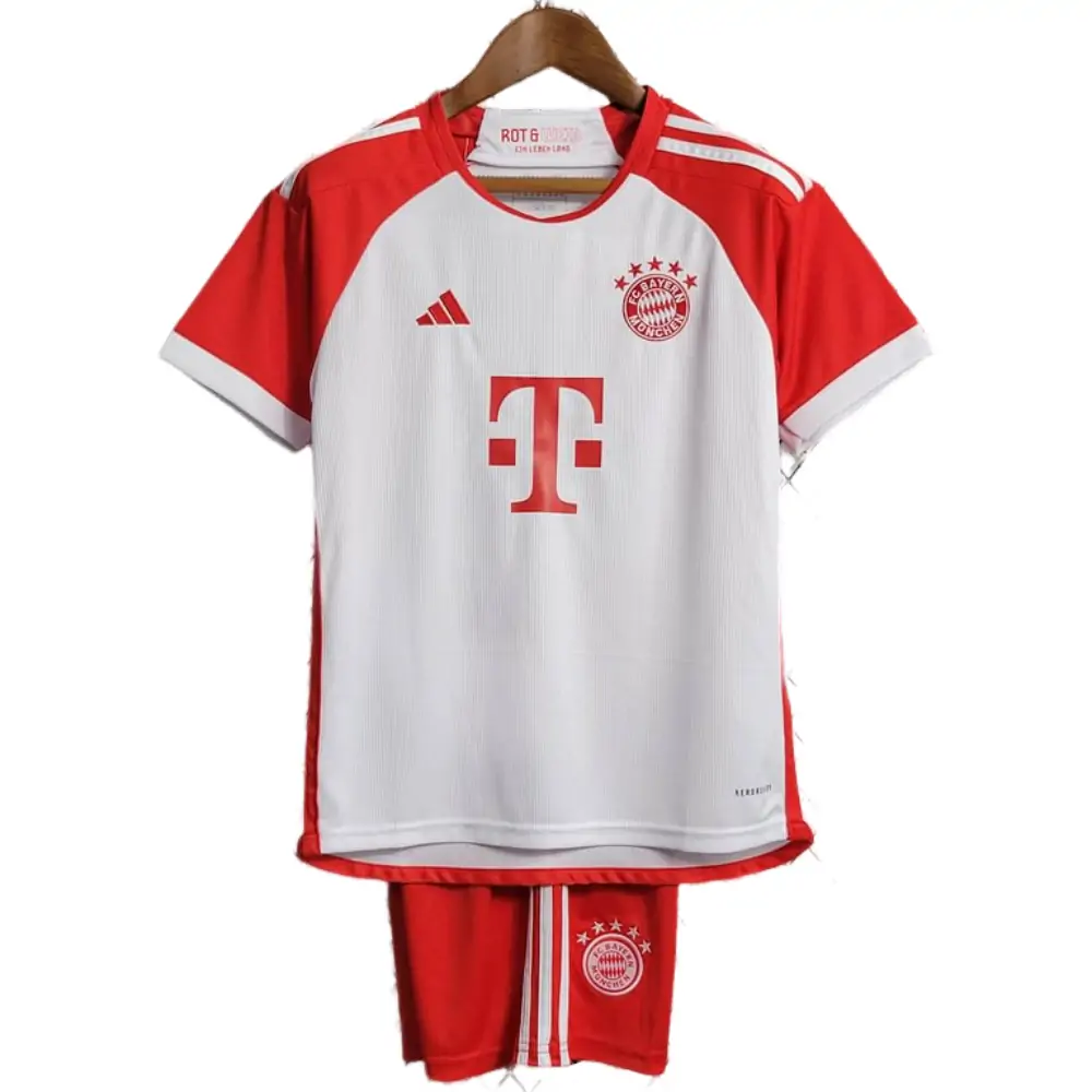 2023/2024 Bayern Munich Home Football Jersey 1:1 Thai Quality Kids Size