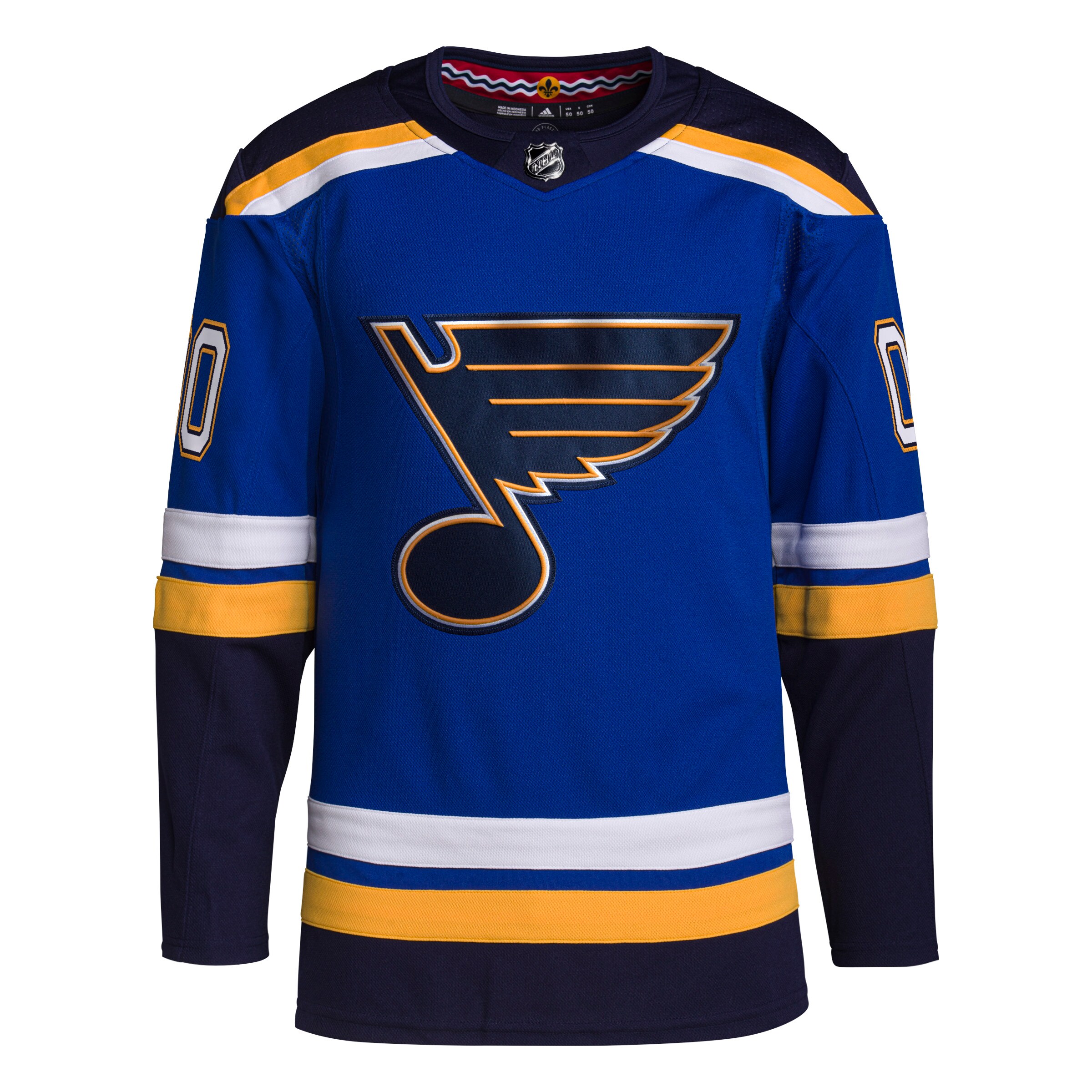 St. Louis Blues   Home  Primegreen  Custom Jersey – Royal