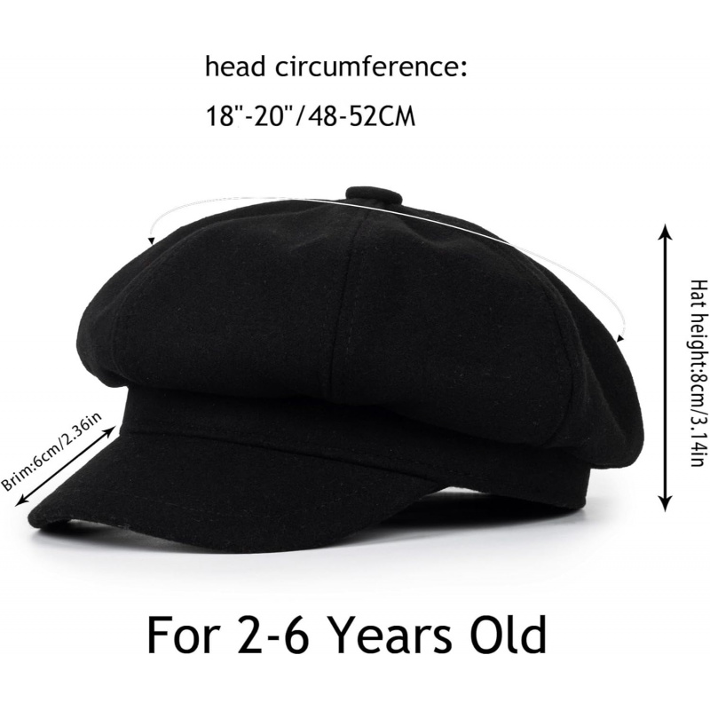 Octagonal-Newsboy-Caps Vintage