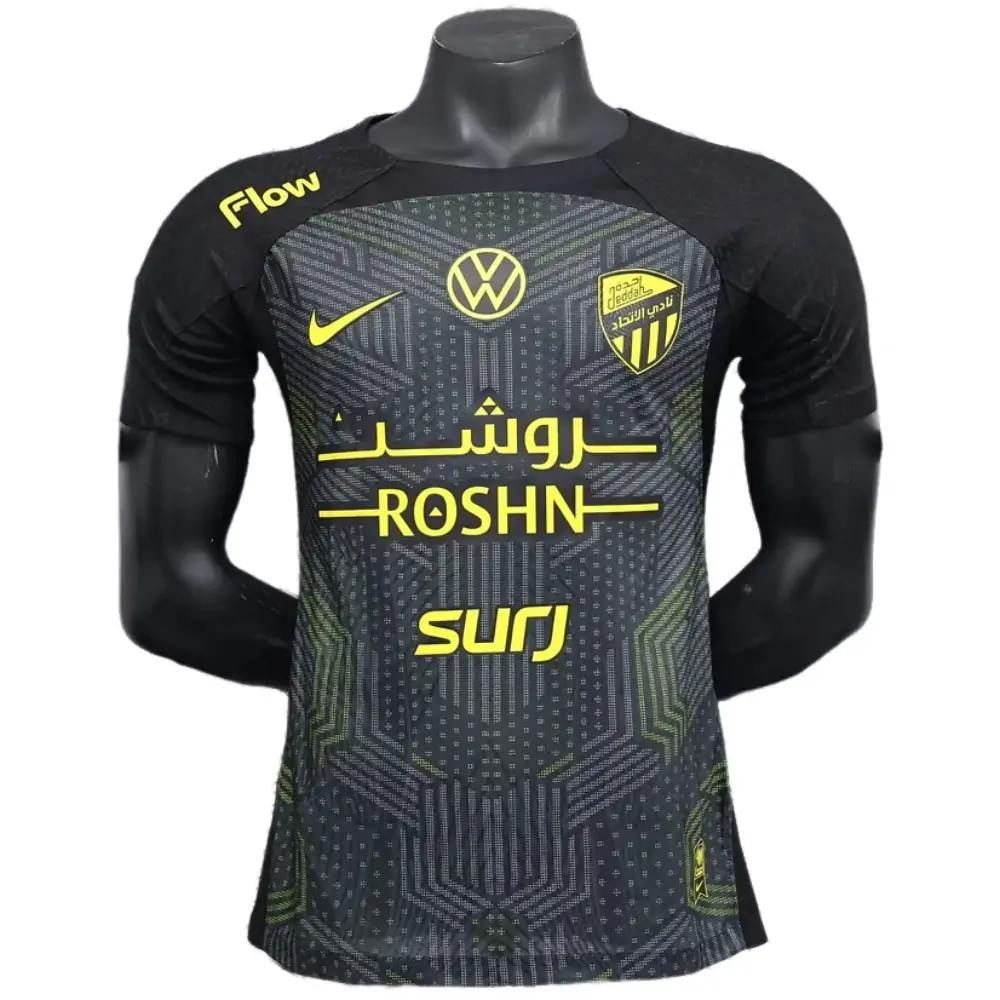 2025-26 New Season Jeddah II Away Black Jersey - Player Edition