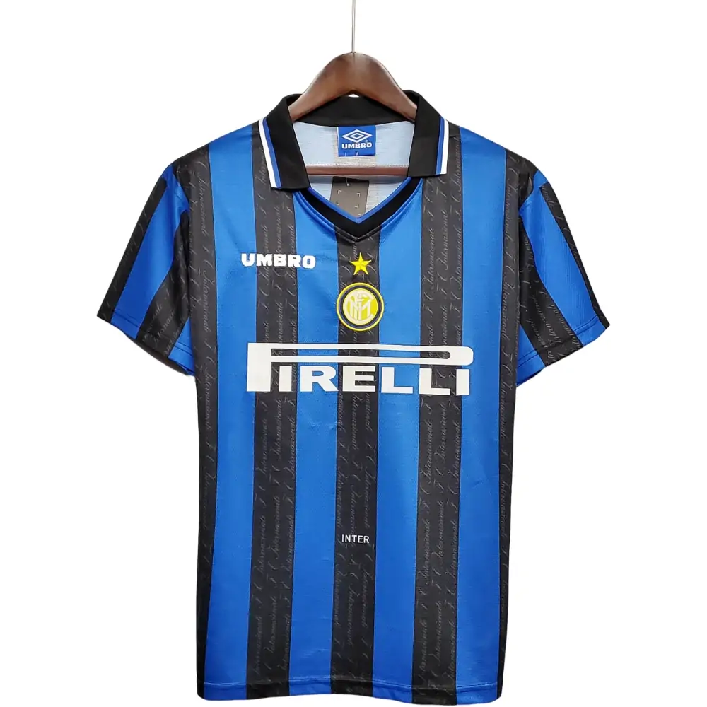 1997/1998 Retro Internazionale Milan Home Football Jersey 1:1 Thai Quality - Fans Edition