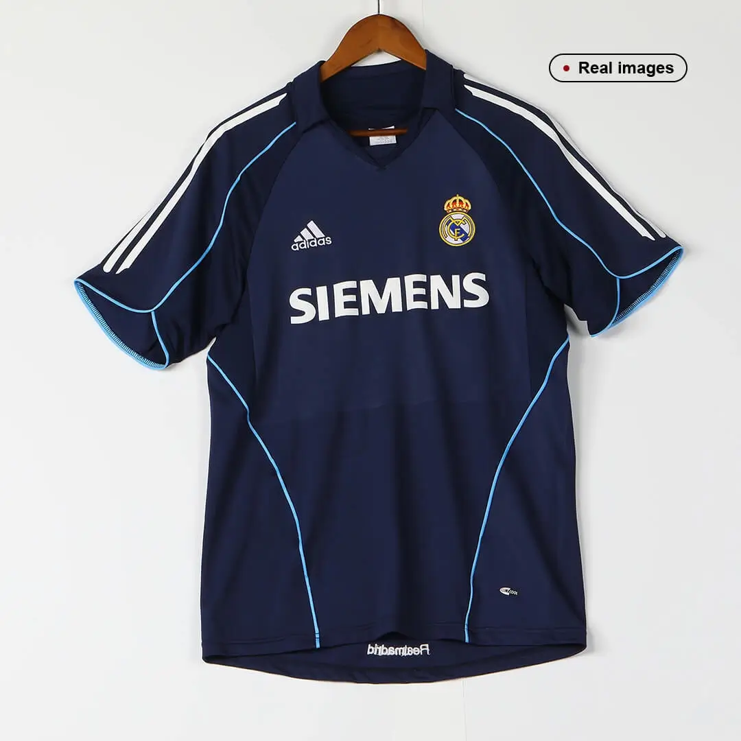 Real Madrid 2005/06 Away Retro Soccer Jersey