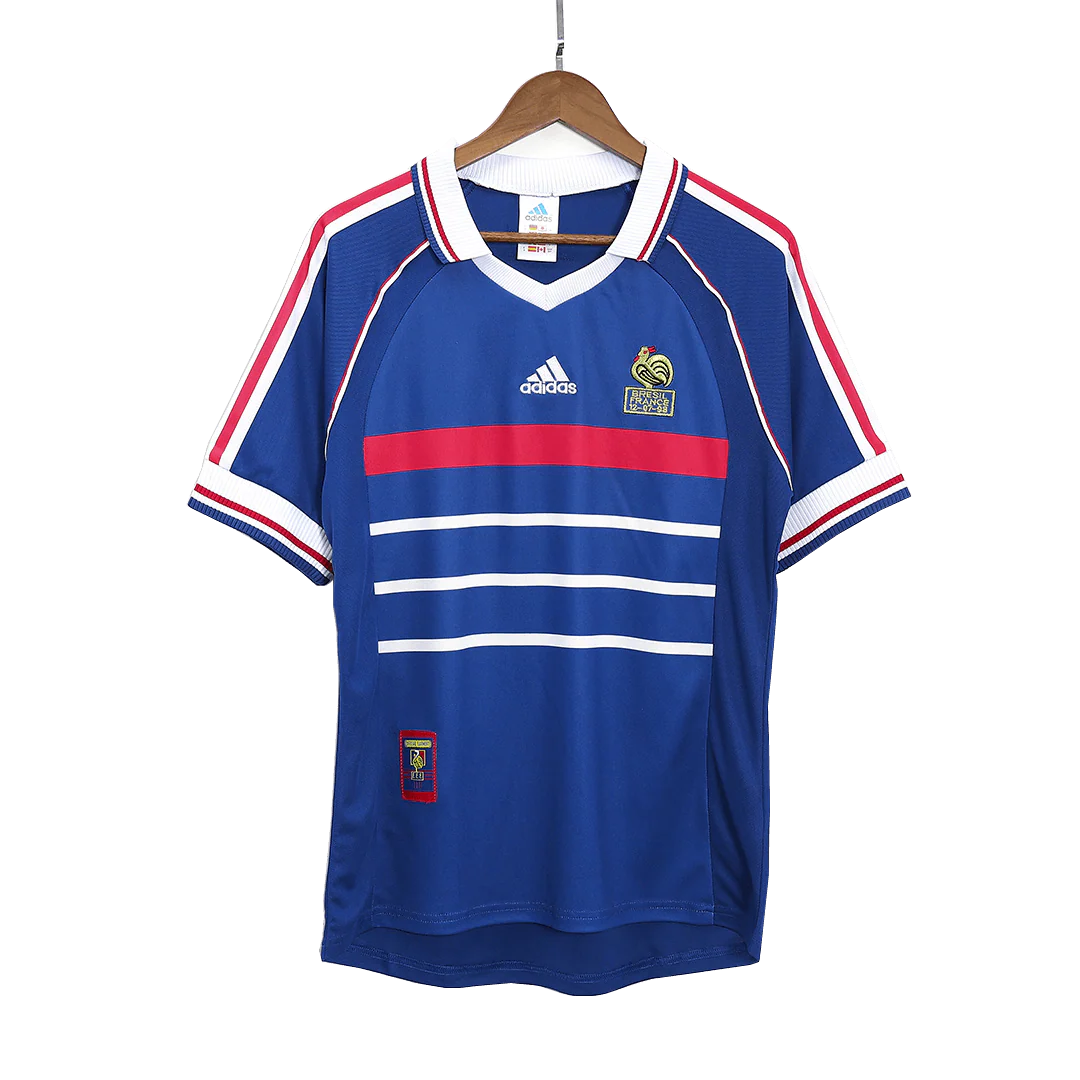 France 1998 Home Retro Football Jersey