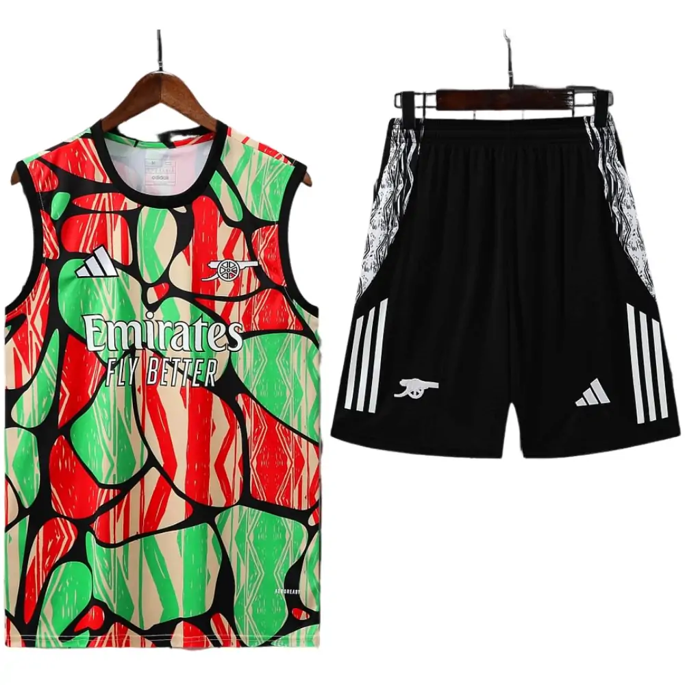 2025-26 Arsenal Training Vest - Adult Set