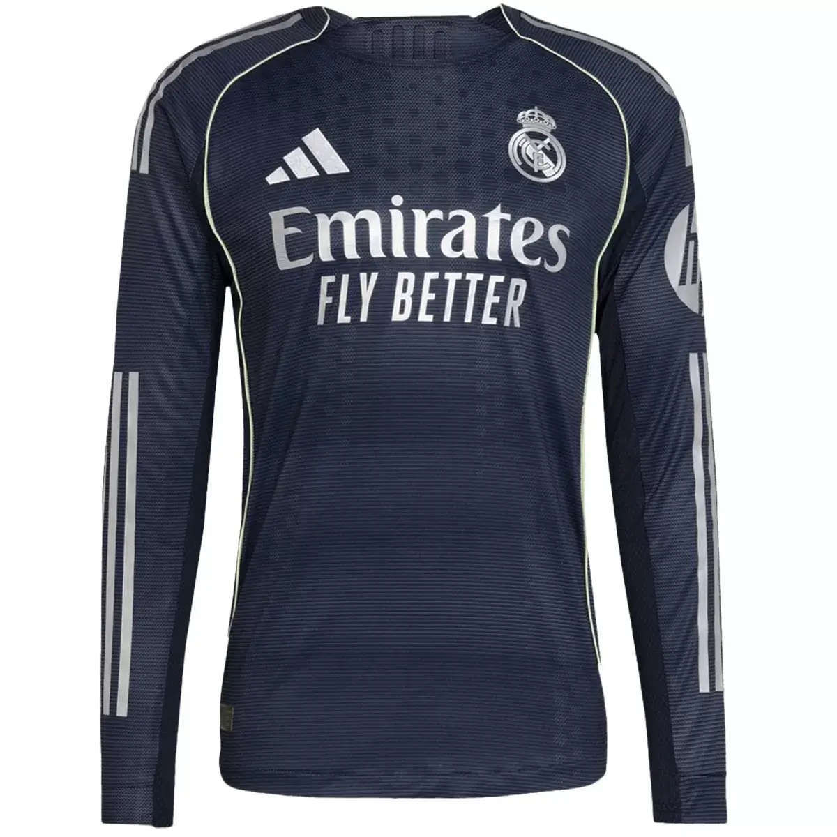 Real Madrid Away Long Sleeve Jersey 2025/26 Player Version